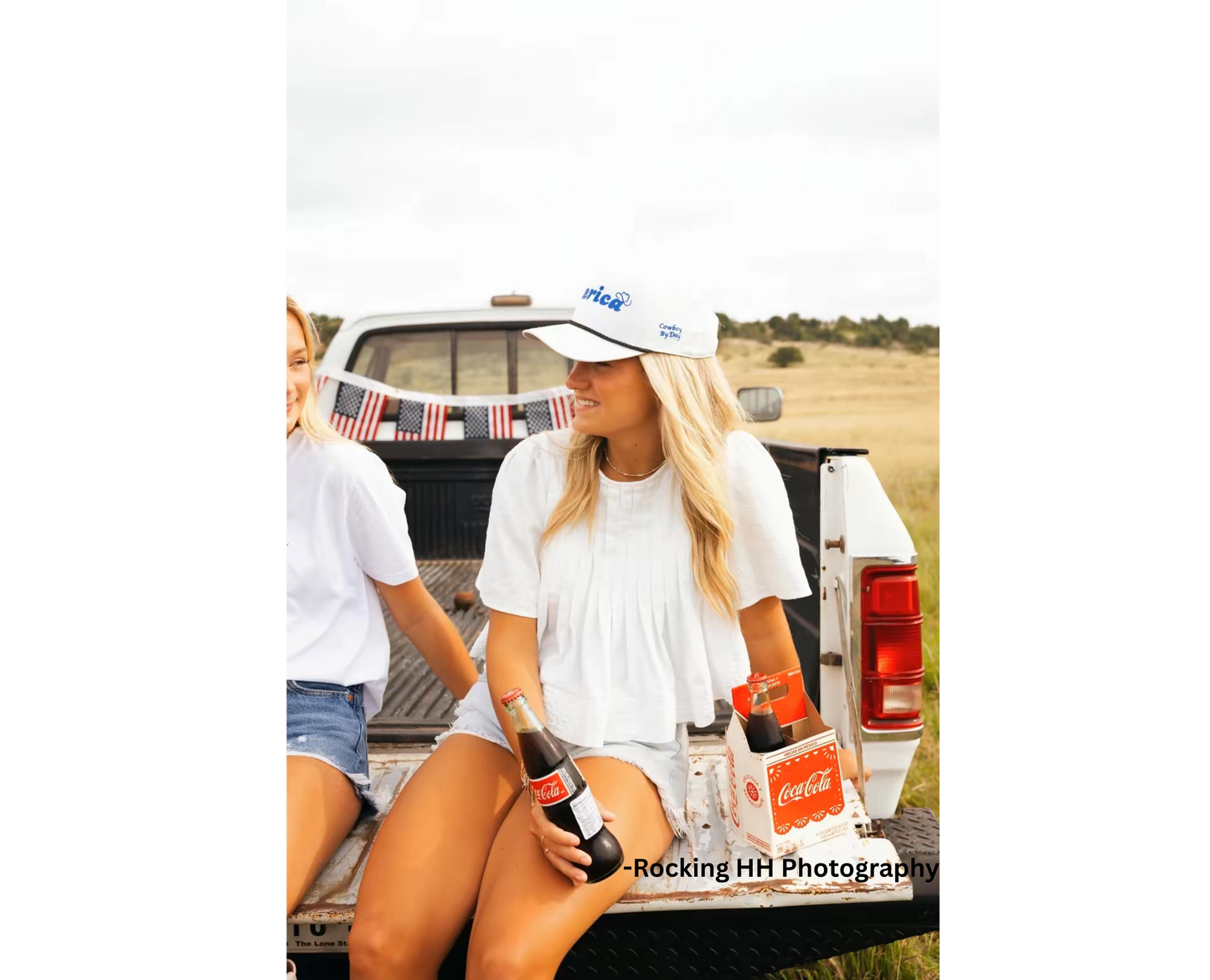 'merica - blue - Classic rope cap