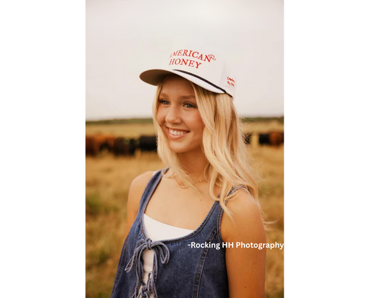 American Honey - red - Classic rope cap