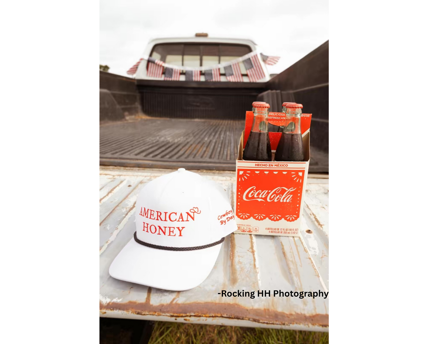 American Honey - red - Classic rope cap