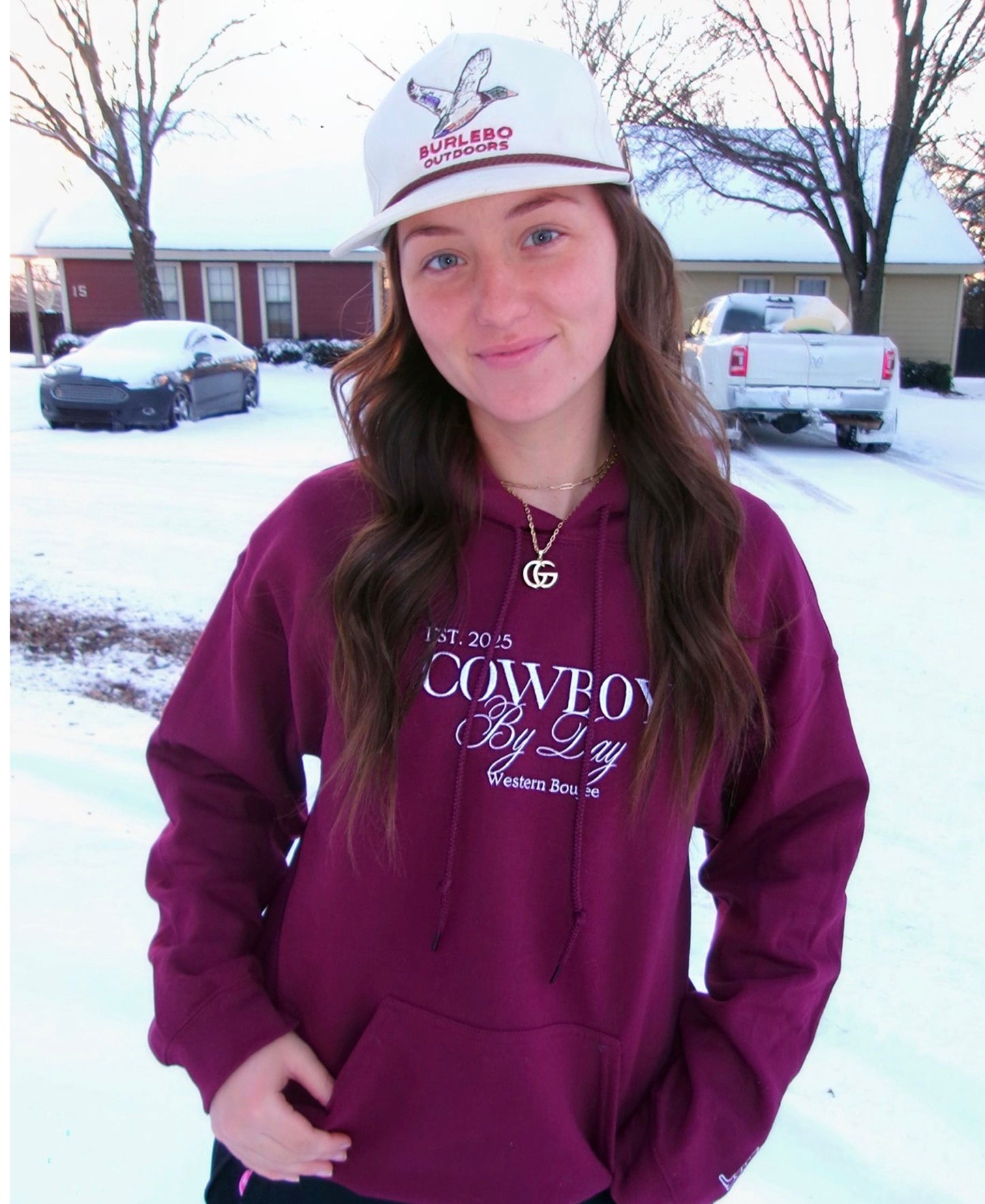 Cowboy By Day Boujee Unisex Hoodie